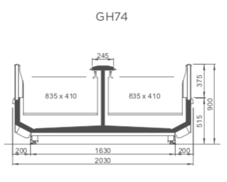 Vue coupe gh74